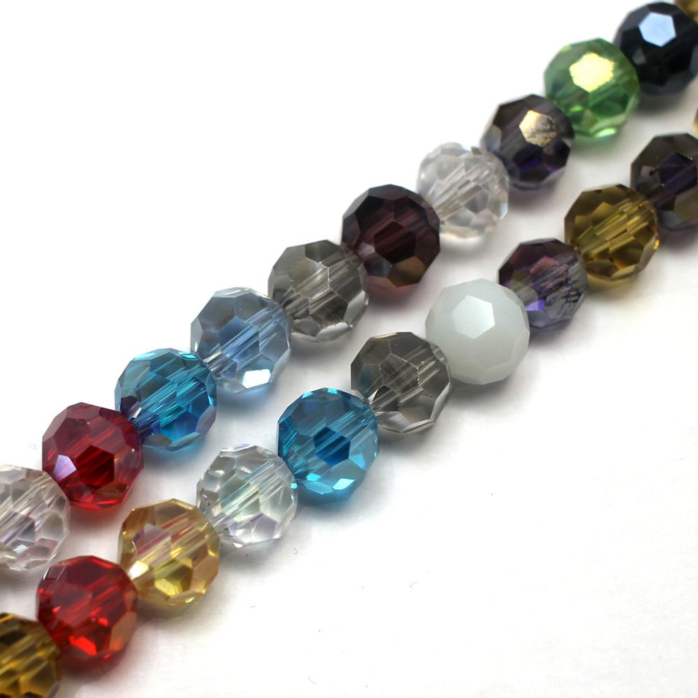 Crystal Round 8mm - Mix AB