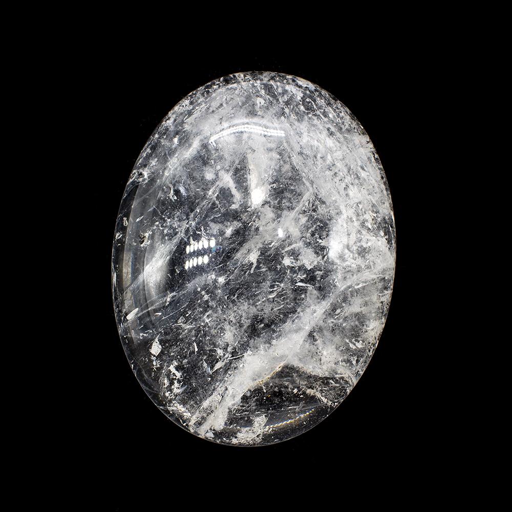Gemstone Oval Cabochon - Natural Crystal 40mm