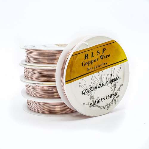 Copper Wire 0.6mm Peach (6m) CR