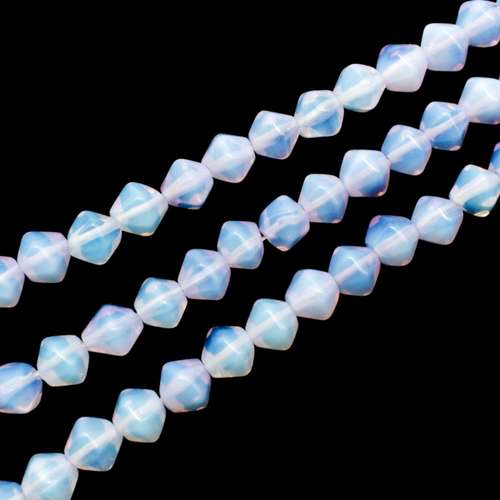 Opal Lilac Bicone - 8mm