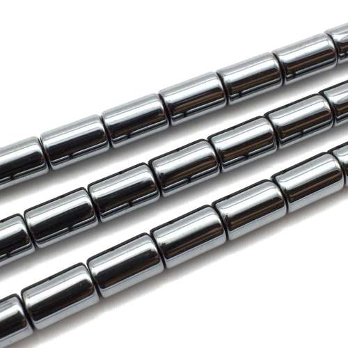8x12mm hematite beads — for jewelry making, crafting, and beadwork projects