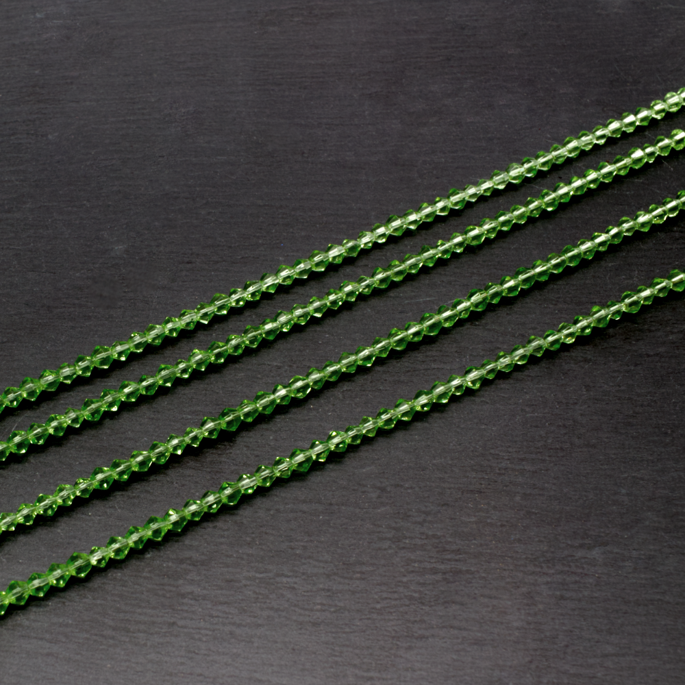 Glass Bicone 3mm - Mint