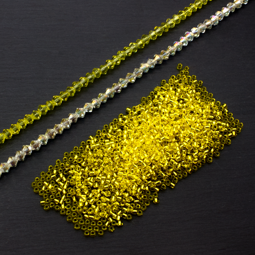 Week 39/40 Heart and Cross Pendant - Yellow