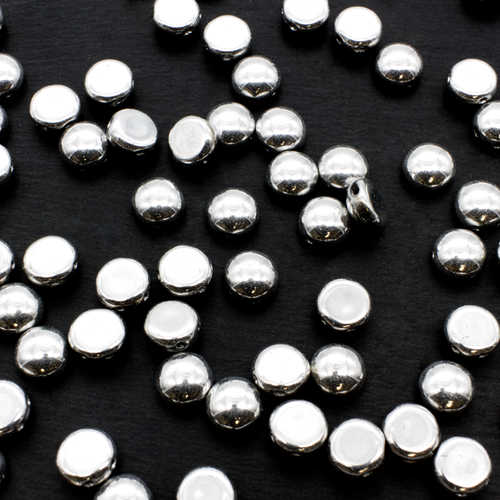Preciosa Candy Beads 8mm 20pcs - Silver