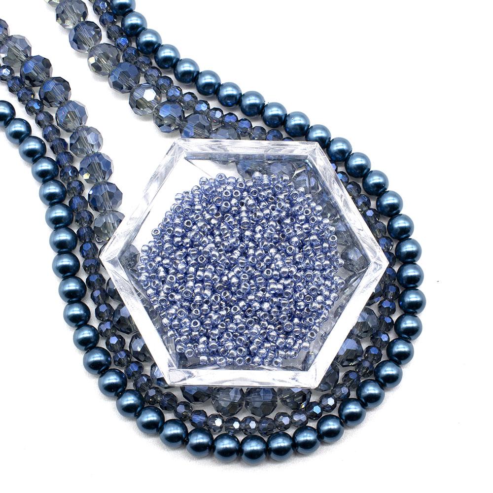 BC Week10 2022 - Erudite Beads - Montana Blue