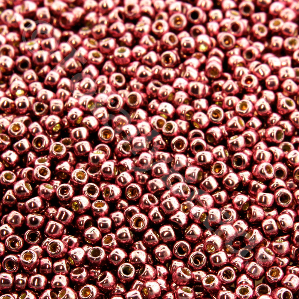 Toho Size 11 Seed Beads 10g - Galvanised Pink Lilac