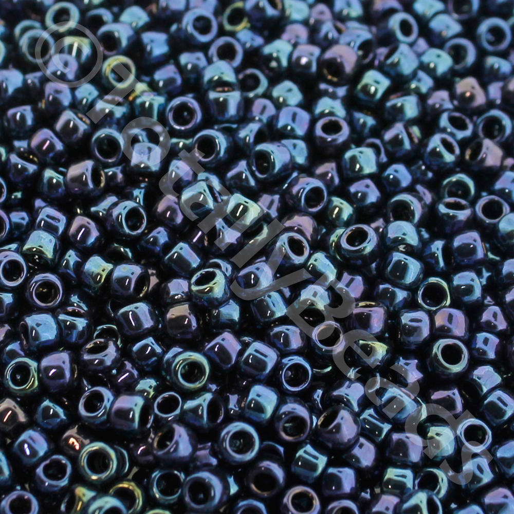 Toho Size 8 Seed Beads 10g - Metallic Cosmos