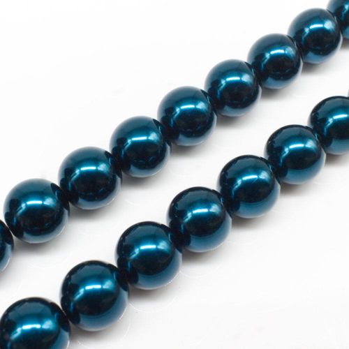 Glass Pearl Round Beads 12mm - Montana