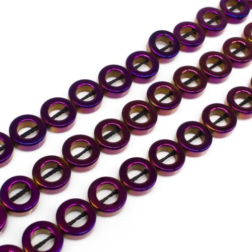 8mm hematite beads — for jewelry making, crafting, and beadwork projects