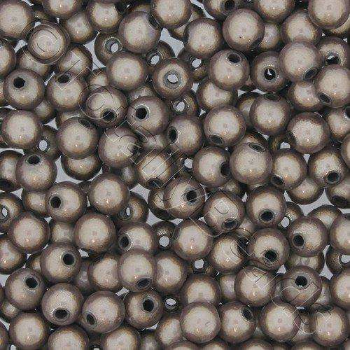 6mm Miracle acrylic round beads 6mm round shadow 65pcs — pack of 65, reflective 3D-effect beads ideal for jewelry making, crafts, and dec…