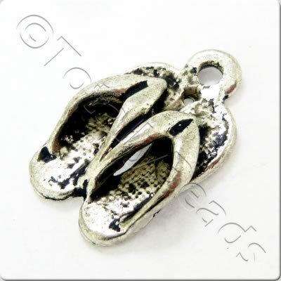 Tibetan Silver Charm - Sandles