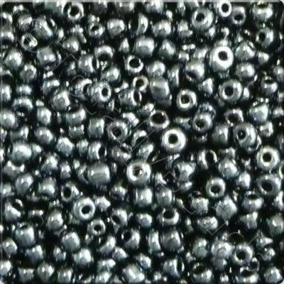 Seed Beads  Hematite - Size 11 100g