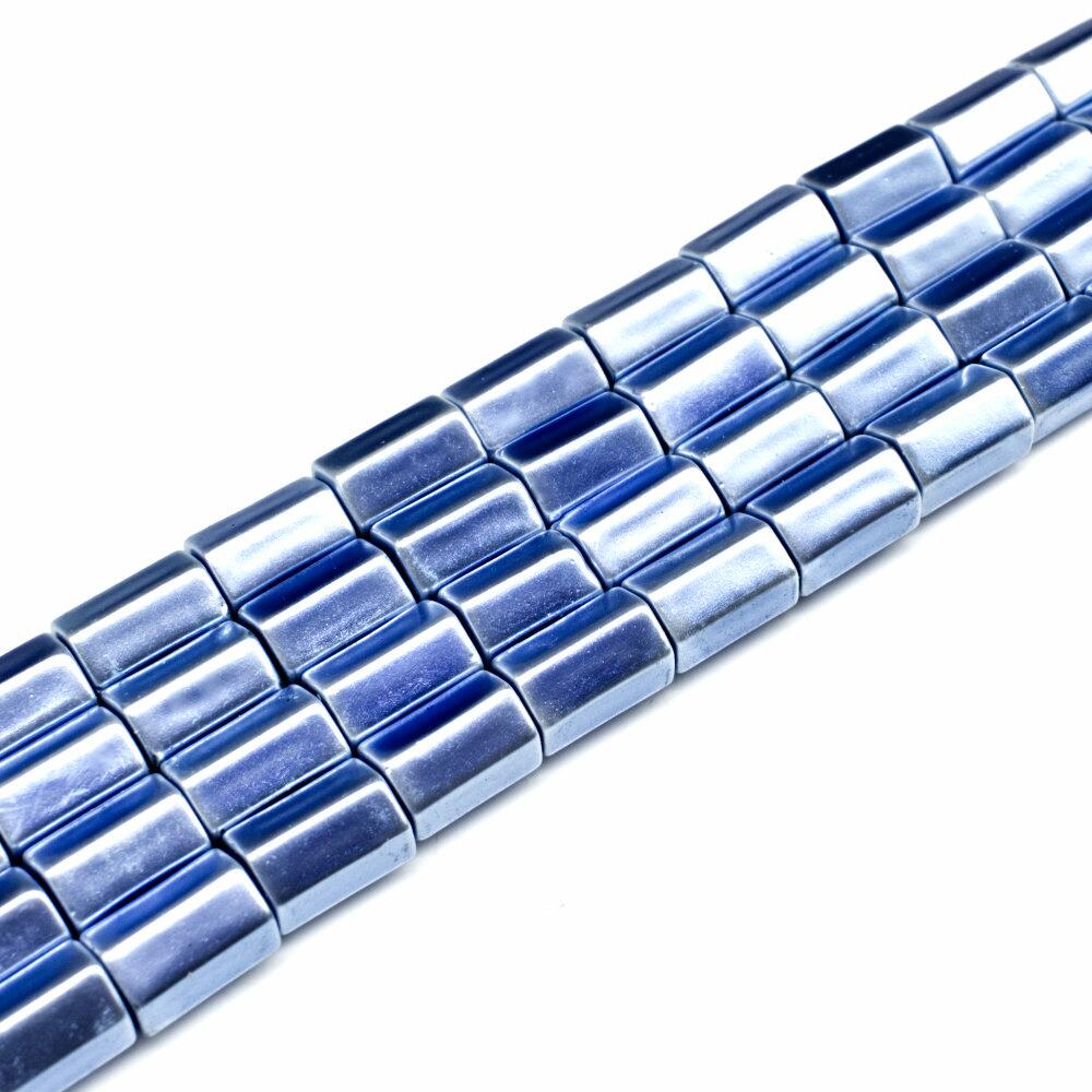 6x8mm hematite beads — for jewelry making, crafting, and beadwork projects