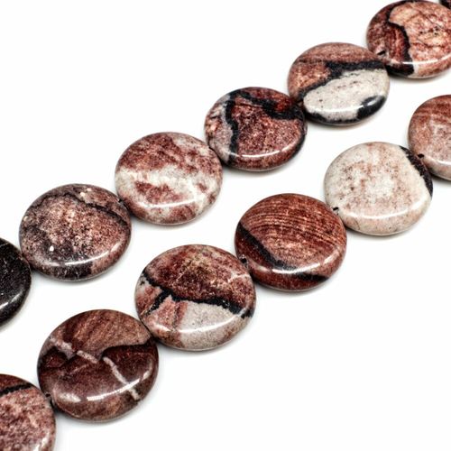 18mm resin druzy bead disc 18mm 15" inch — sparkling cabochon-style stone ideal for jewelry making, pendants, and craft designs