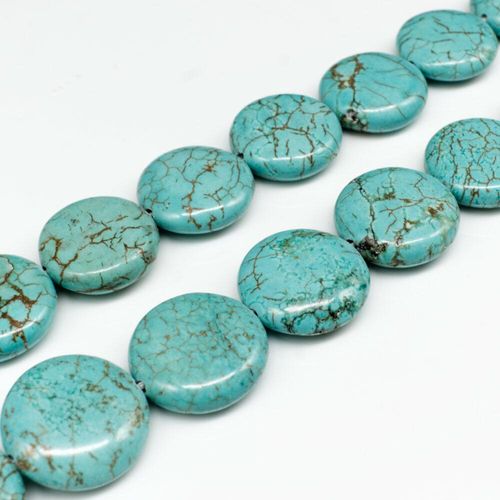 17mm resin druzy bead disc 17mm 15" string — sparkling cabochon-style stone ideal for jewelry making, pendants, and craft designs