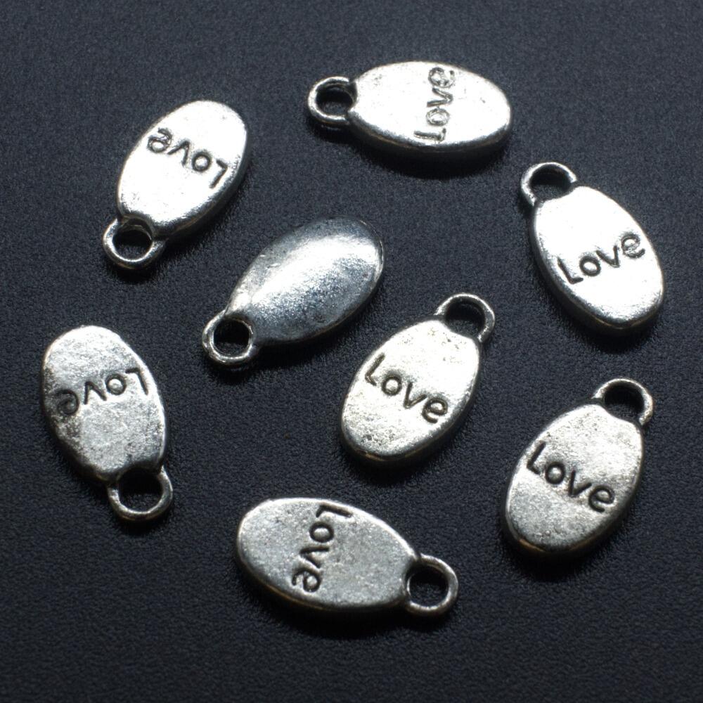 thumbnail image 2 of Antique Silver Colour Bail Link Charm Holders 2 of 13