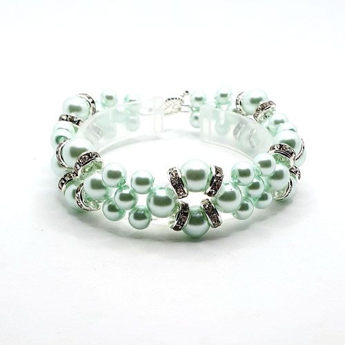 Adeline Bracelet Makes 2 sea glass bracelet making kit — DIY set with beads and instructions for creating handmade jewelry