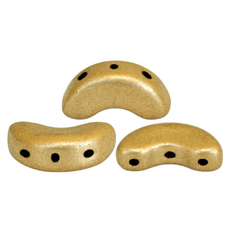 Arcos Puca Beads 10g - Light Gold Mat