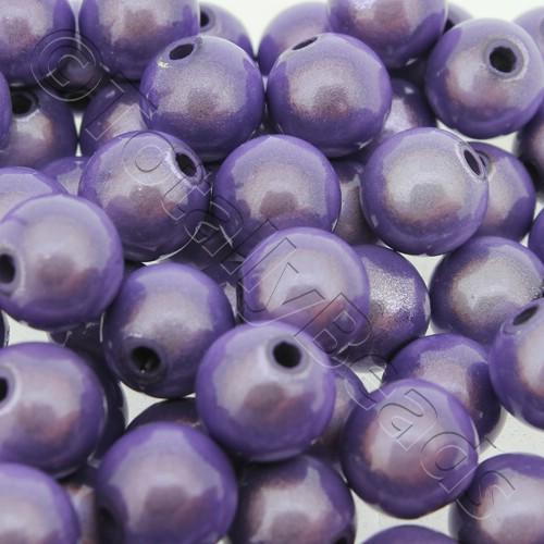 Miracle Beads - 10mm Round Violet 40pcs