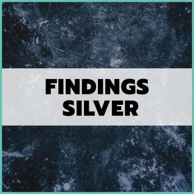 Findings Silver Plated