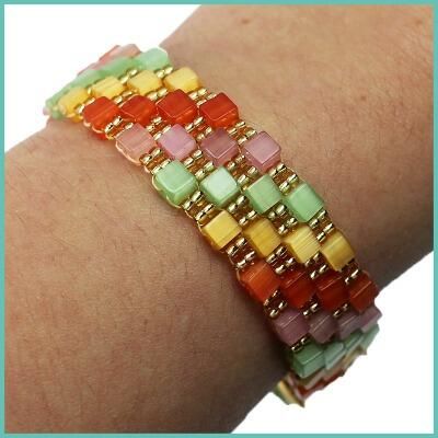 Rainbow Double Drop Peyote - 29th September