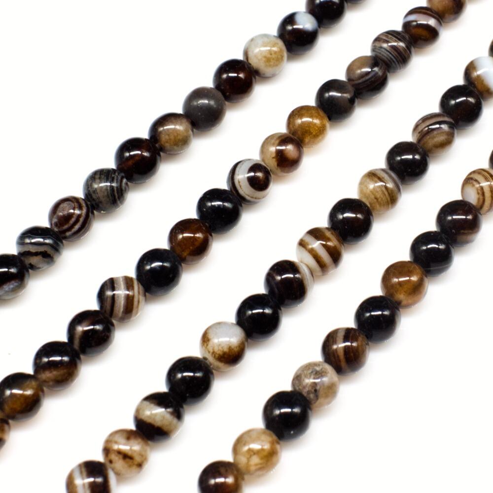 4mm resin druzy bead round 4mm dark brown 15" inch — sparkling cabochon-style stone ideal for jewelry making, pendants, and craft designs