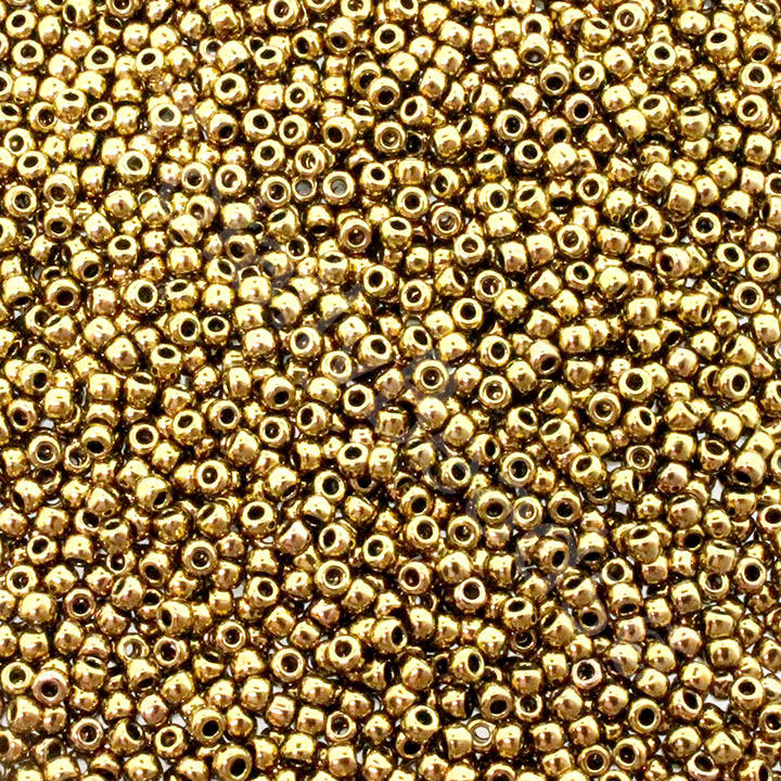 Toho Size 11 Seed Beads 10g - Antique Bronze