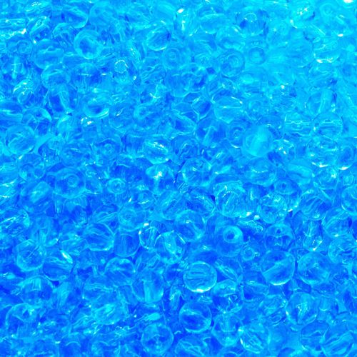 Faceted Round Glass Beads 4mm 600pcs   Turquoise for jewellery making