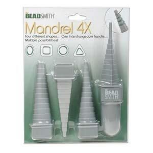 Mandrel Set   4 Shapes 10x5mm for jewellery making