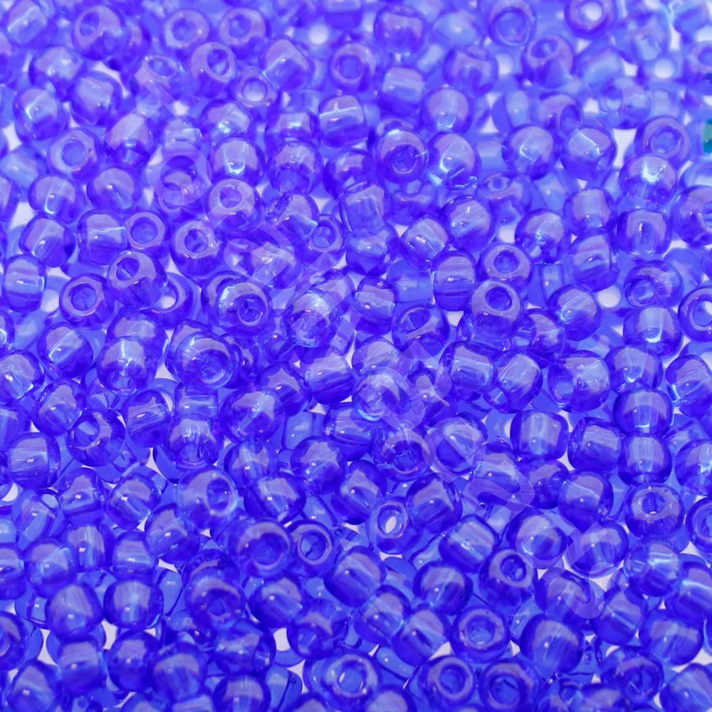 Toho Size 6 Seed Beads 10g - Trans Sapphire