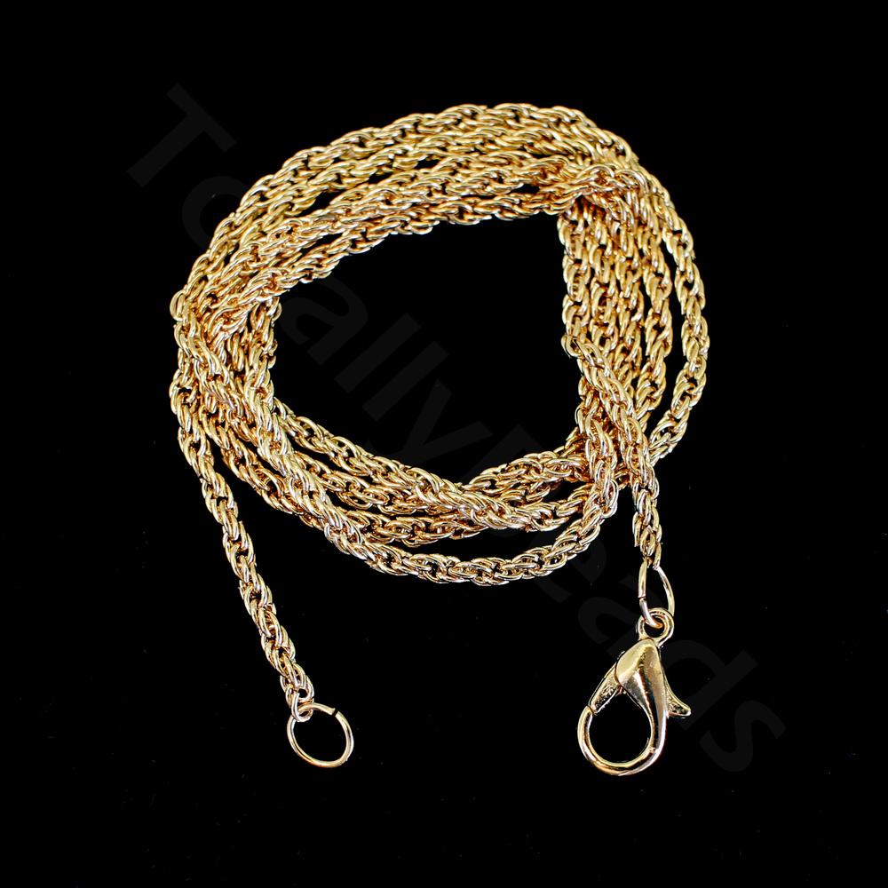 Necklace Chains Rope - Rose Gold Plated 60cm