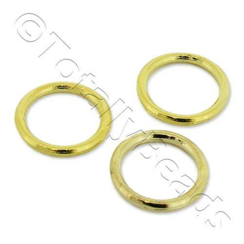 Closed Ring - 10mm - Gold Plated