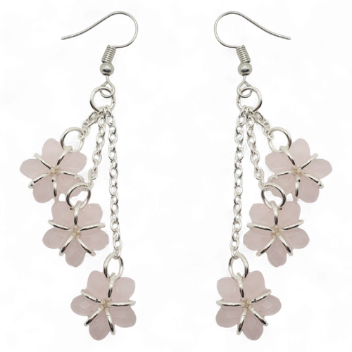 Belinda Crystal Earrings 3 Pairs   Rosaline for jewellery making
