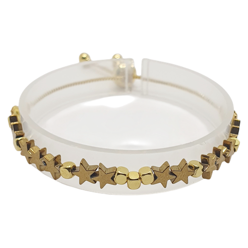 Star Slider Bracelets   Gold for jewellery making