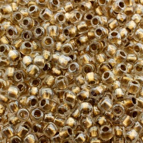 Toho Size 6 Seed Beads 10g - Gold Crystal