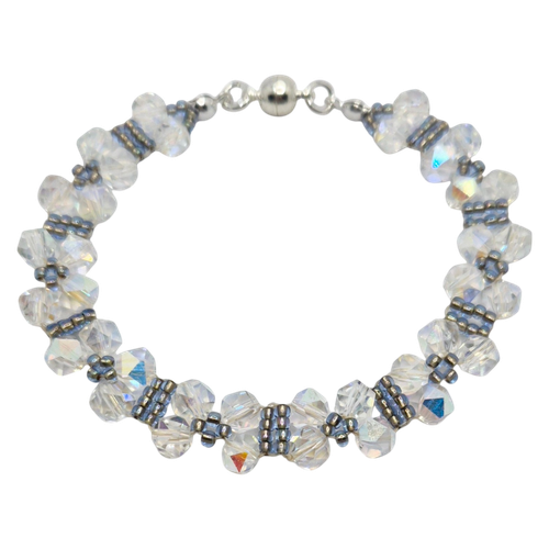 Maureen Crystal Bracelet x2   Crystal AB for jewellery making