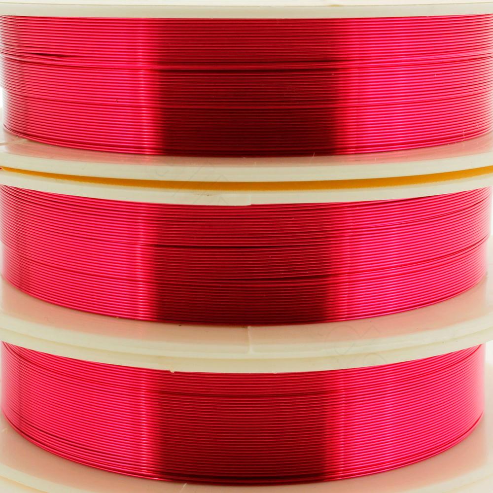 Beading Wire 0.3mm Pink (20m)