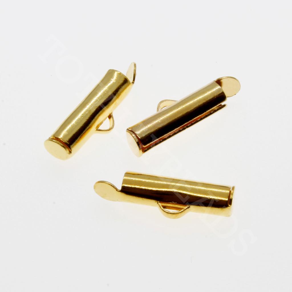Slide Connector 14mm Gold Plated 12pcs