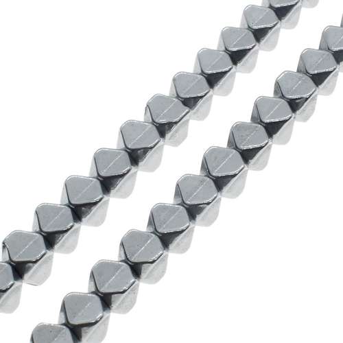 4mm hematite cube — for jewelry making, crafting, and beadwork projects
