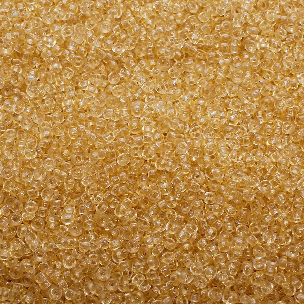 FGB Beads Transparent Butter Size 12 - 50g