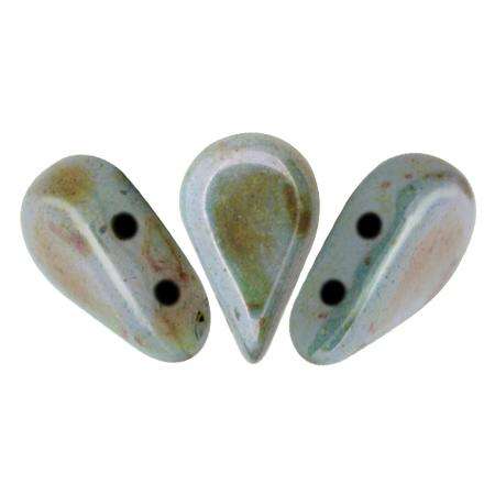 Amos Puca Beads 10g - Opq. Blue Green