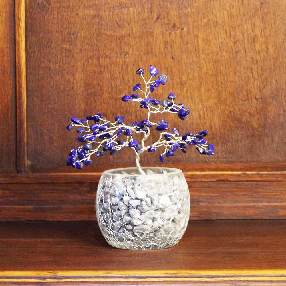 Wire & Gemstone Tree Sculpture Kit Lapis Lazuli