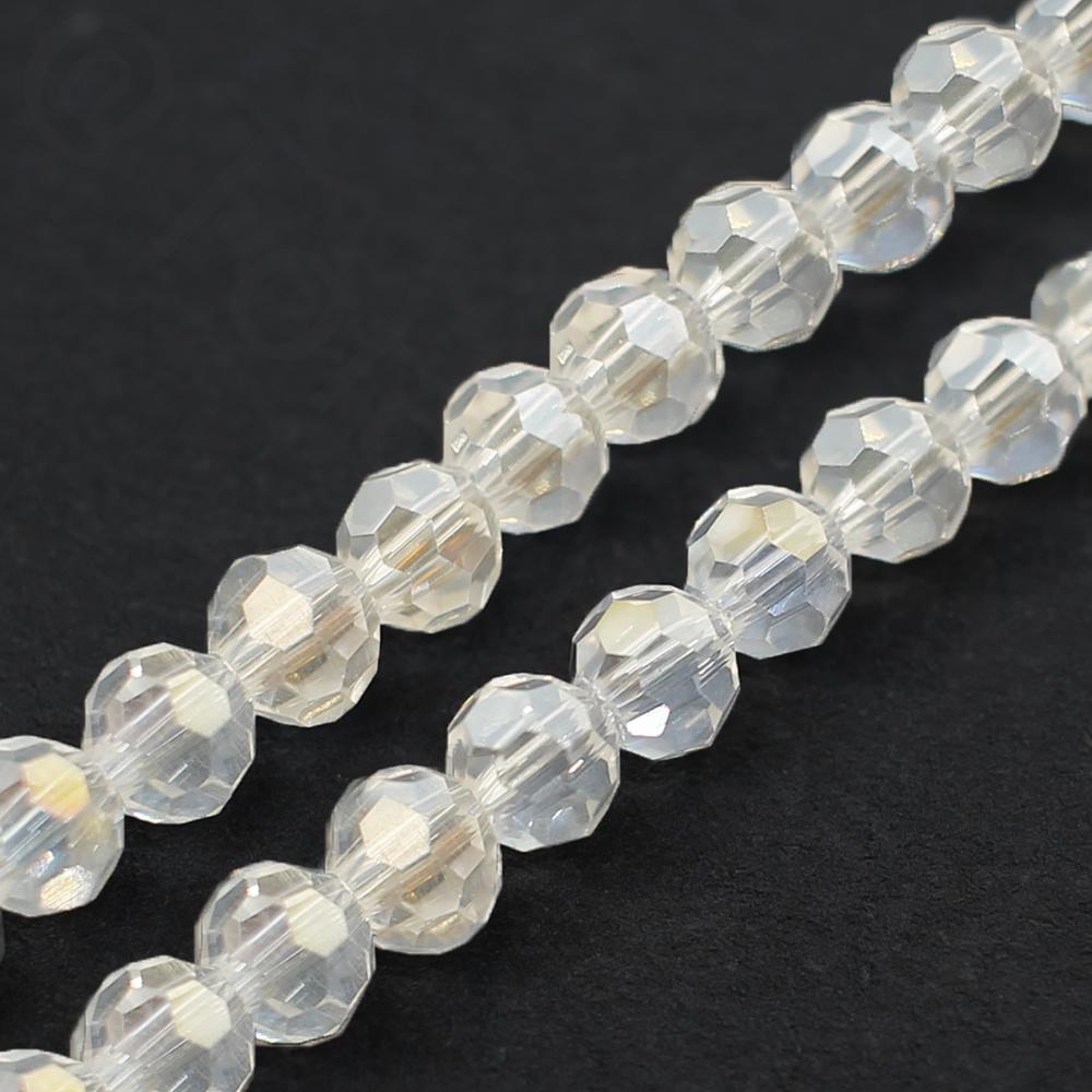 Crystal Round Beads 4mm - Crystal AB