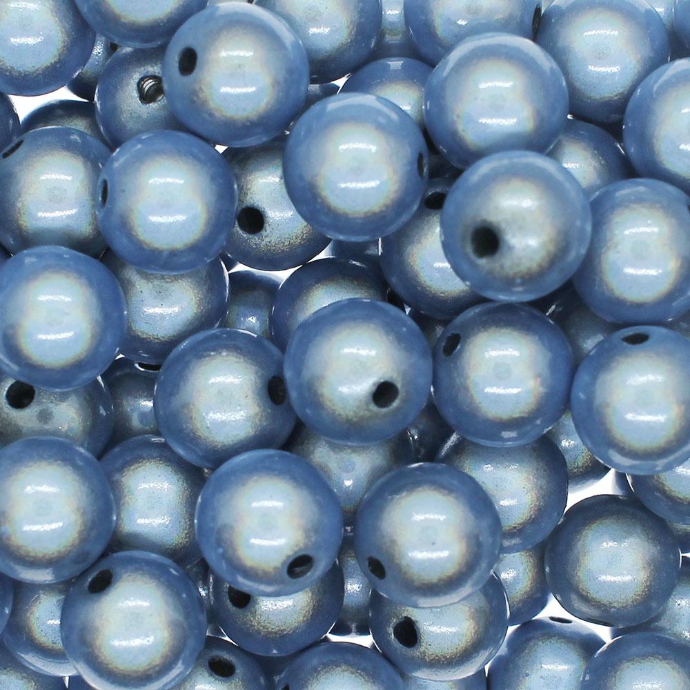 Miracle Beads - 12mm Round Light Blue 25pcs