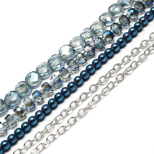 Bundle Pin Collar - Electric Blue