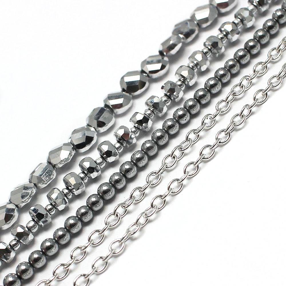 Bundle Pin Collar - Silver