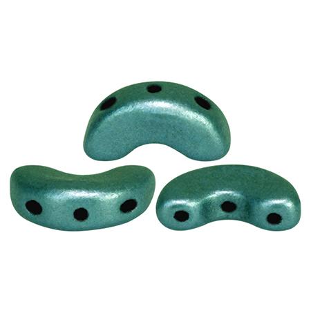 Arcos Puca Beads 10g - Met Matt Green Turquoise