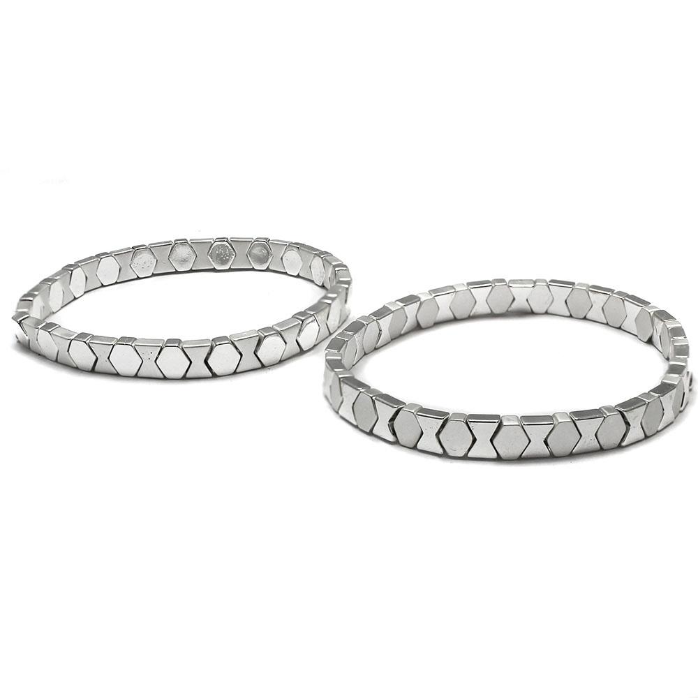 Hematite bracelet bundle - Silver