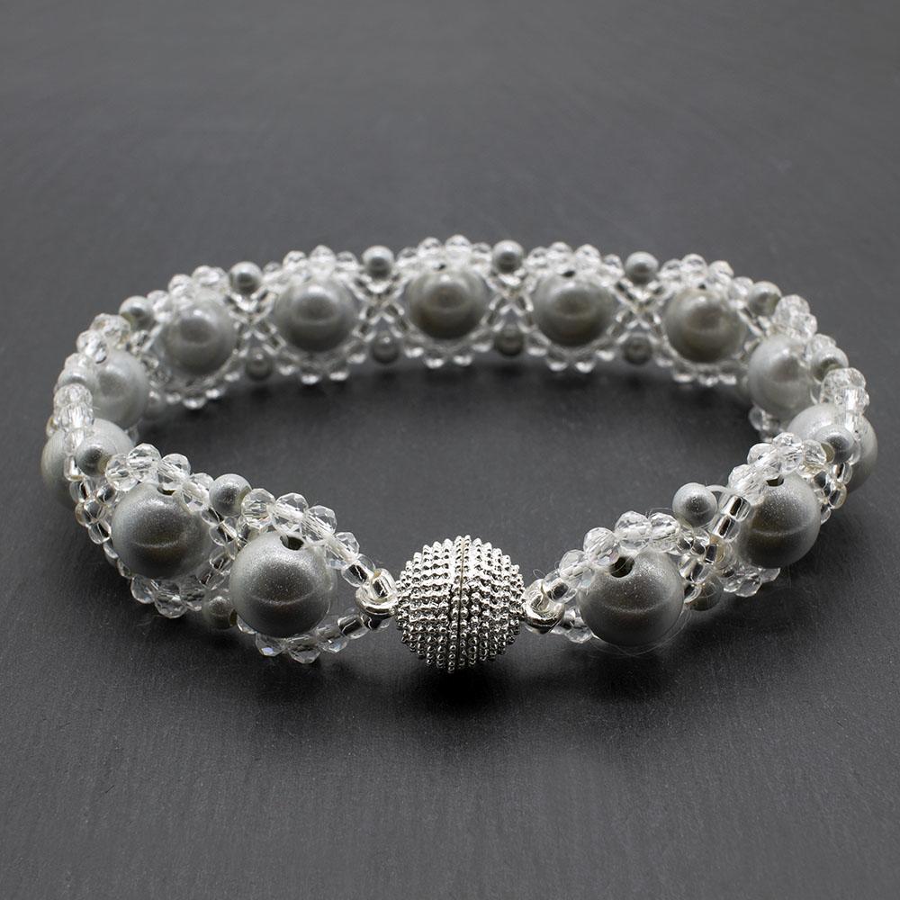 Lucy Miracle Bracelet - Silver White