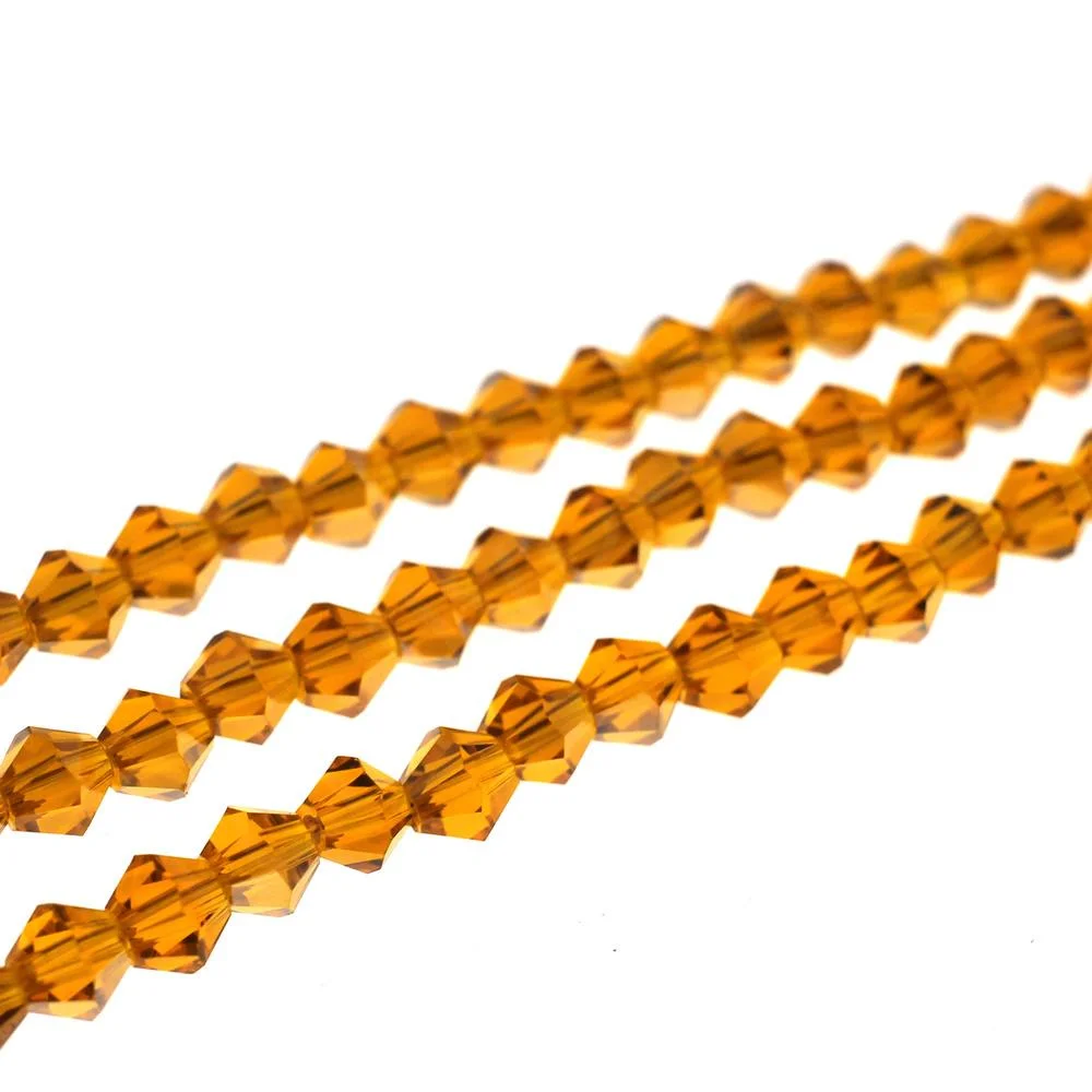 Value Crystal Bicone's - Golden Sunshine - 600 Beads